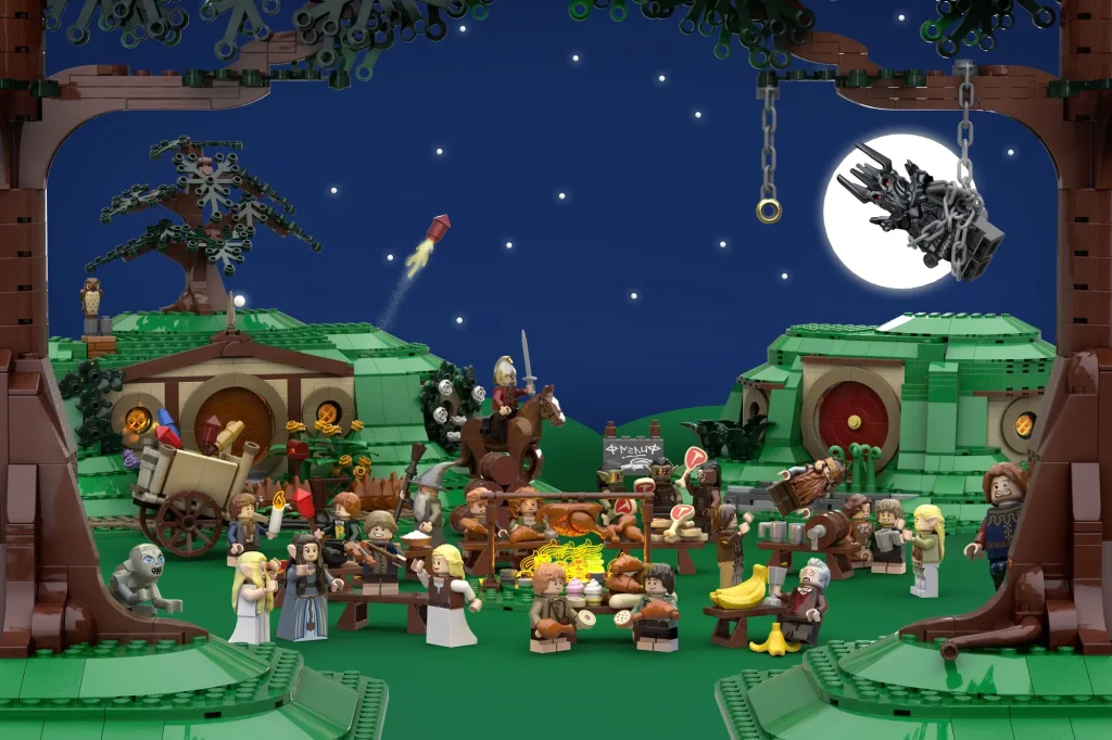 LEGO Ideas A Feast in the Shire 1024x682