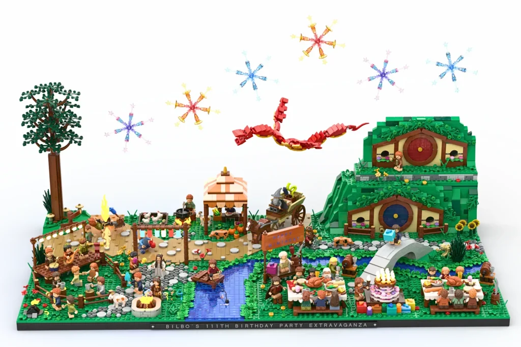 LEGO Ideas Bilbos 111th Birthday Party Extravaganza 1024x682