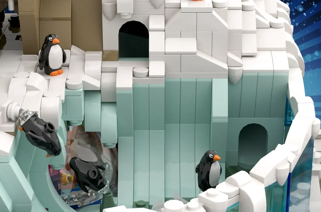 LEGO Ideas The Kingdom of Sliding The Penguin Zoo 12 1024x676