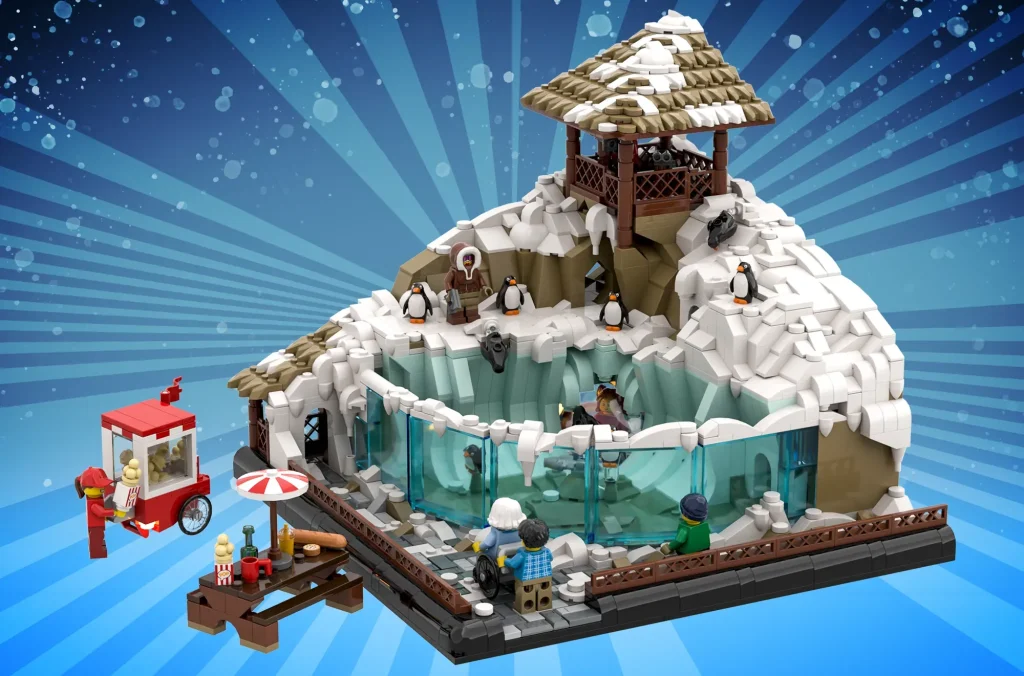LEGO Ideas The Kingdom of Sliding The Penguin Zoo 7 1024x676