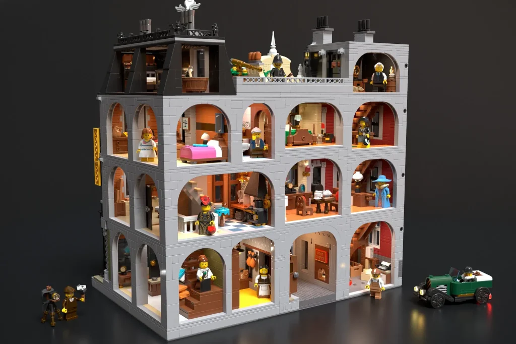 LEGO Ideas London, frühes 20. Jahrhundert, 2 1024x682