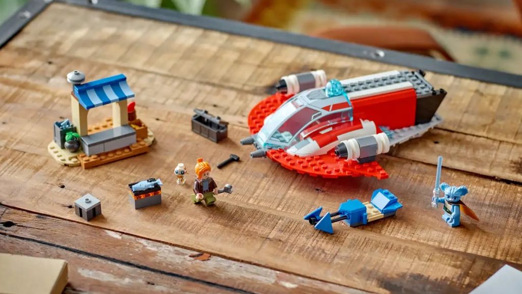 LEGO Star Wars 75384 Der Crimson Firehawk mit einer Auflösung von 1024x576