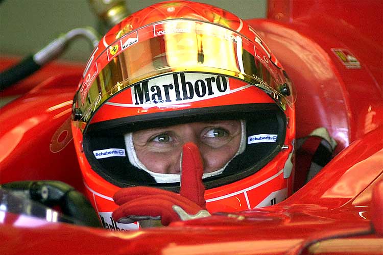 Michael Schumacher helmet