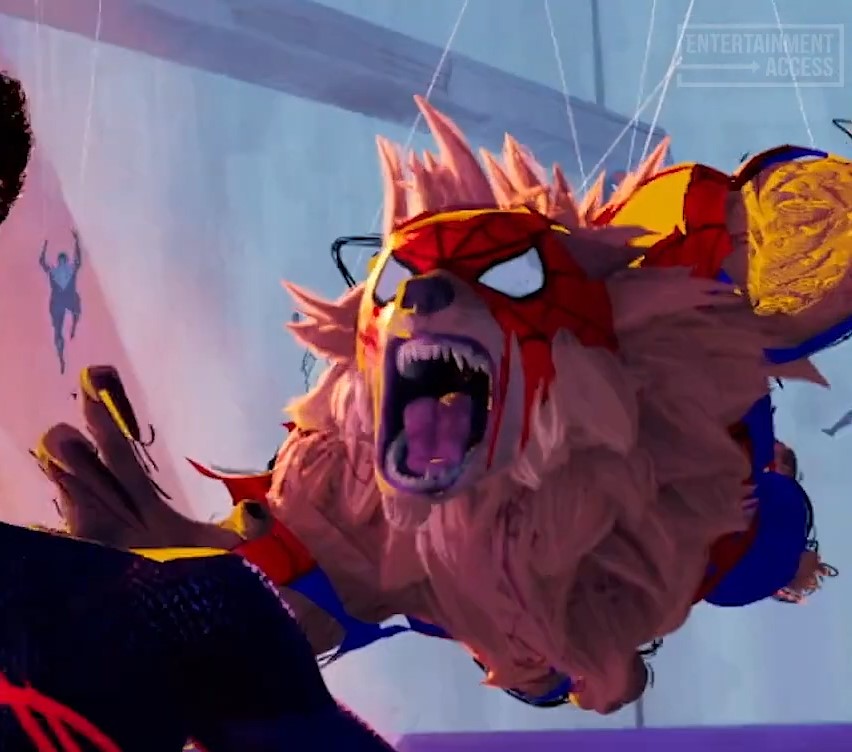 SPIDER MAN  ACROSS THE SPIDER VERSE Spider Wolf Attacks Miles entertainment access