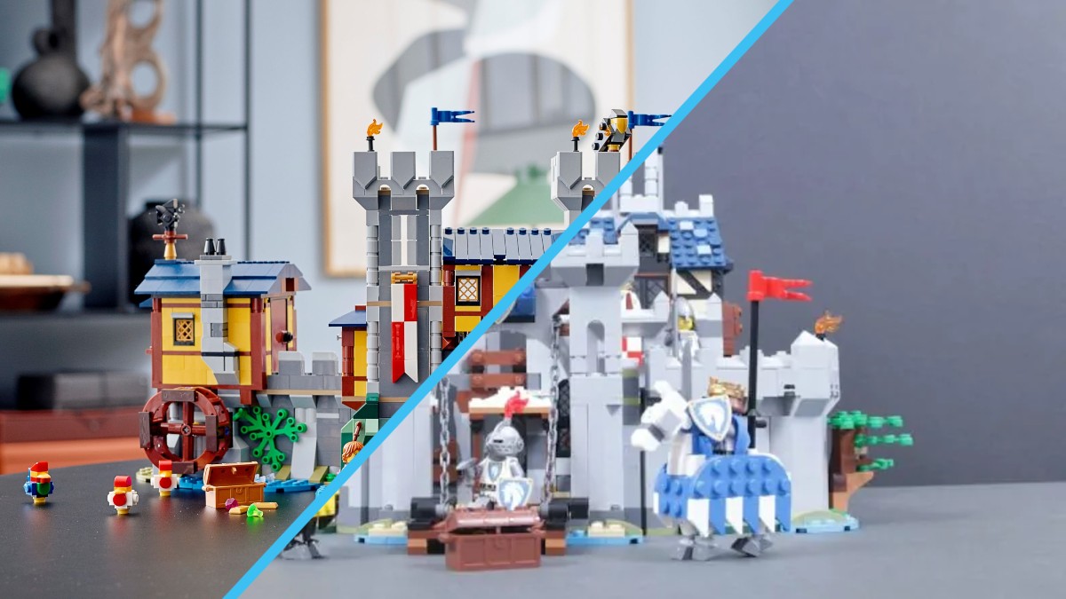 LEGO Creator 3-in-1 castle clash: 31120 vs. 31168 - Brick Fanatics