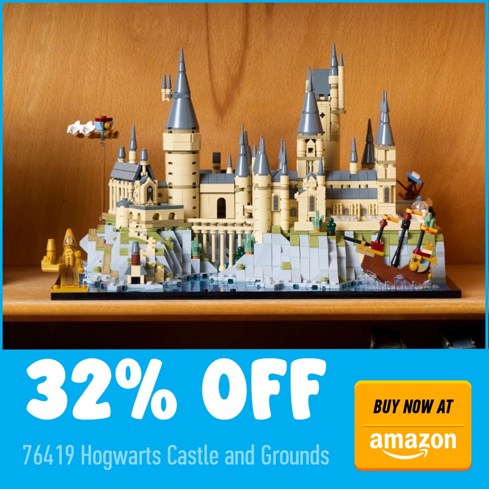 lego harry potter 76419 32 off deal card amazon blue