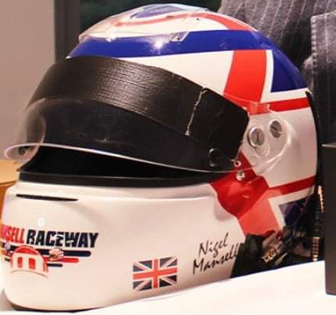 nigel mansell helmet instagram