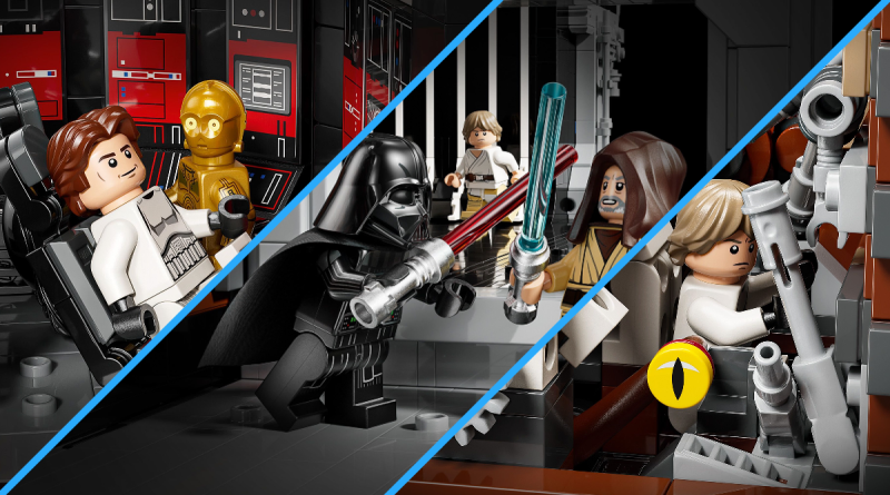 Every scene in LEGO Star Wars 75419 Death Star explained