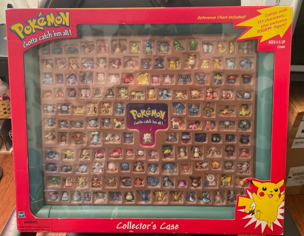 Hasbro 152 Pokemon Figurine Collectors Display Case ebay redguard emporium 1024x794