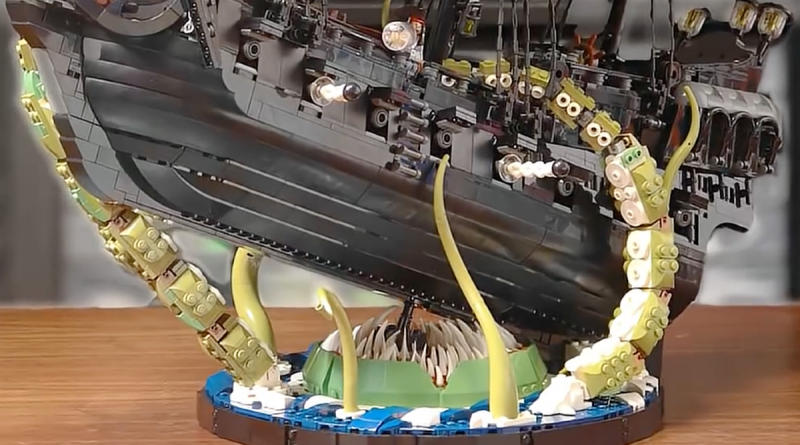LEGO Icons Black Pearl riceve un modello di Kraken di dimensioni