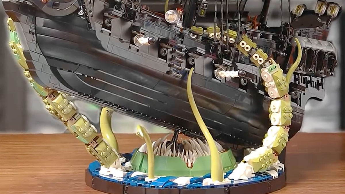 LEGO Icons Black Pearl gets a monster-sized Kraken model