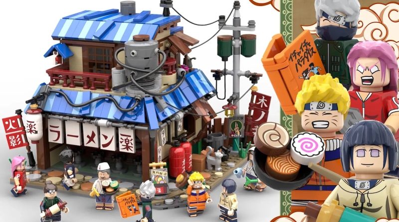 LEGO Ideas Naruto Ichiraku Ramen Shop vorgestellt
