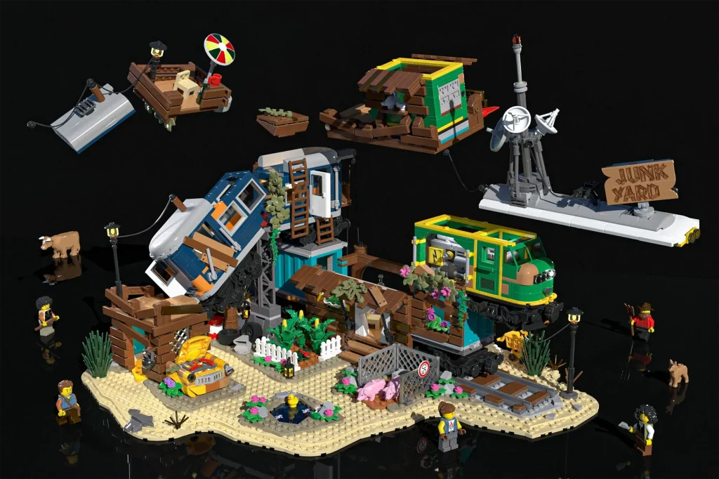 LEGO Ideas Zugschrottplatz 3 1024x682