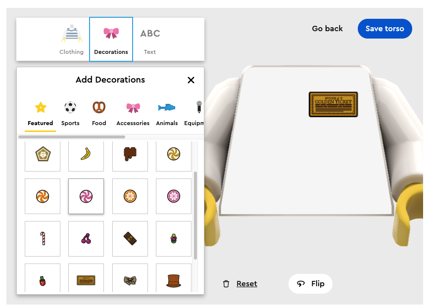 LEGO Minifigure Factory gets a Wonka-fied makeover