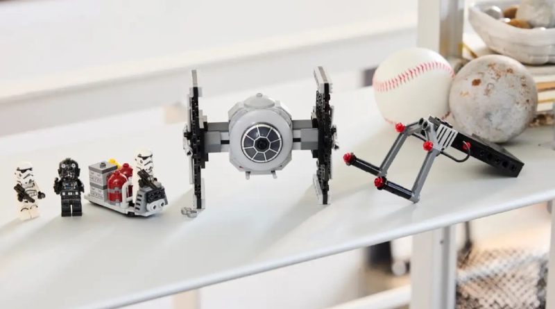 LEGO Star Wars 40771 TIE-Jäger mit imperialem Hangargestell