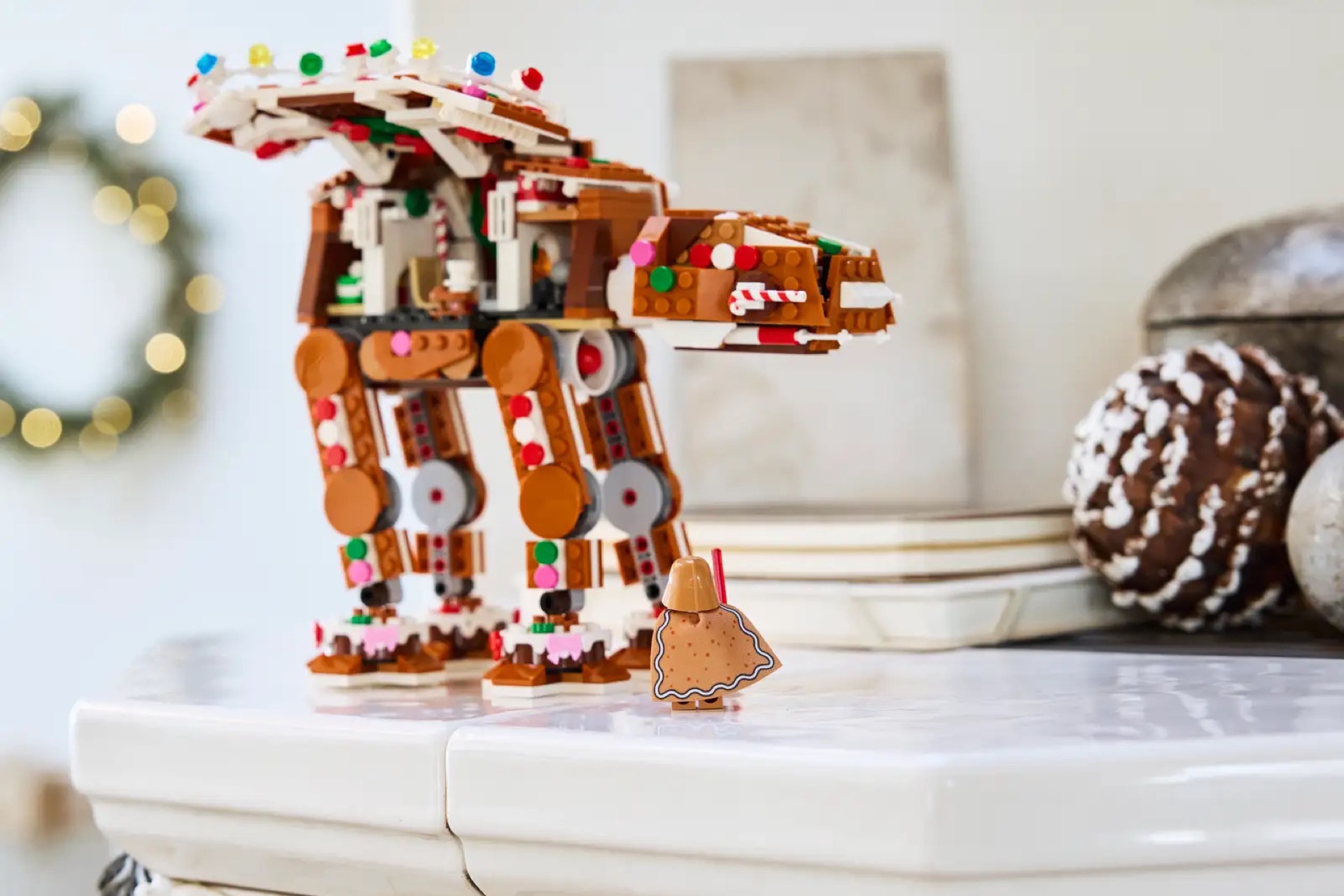 LEGO Star Wars 40806 Gingerbread AT AT Walker Lifestyle 3