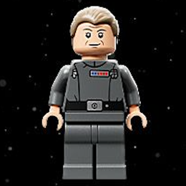 LEGO Star Wars 75419 Todesstern Admiral Motti Minifigur