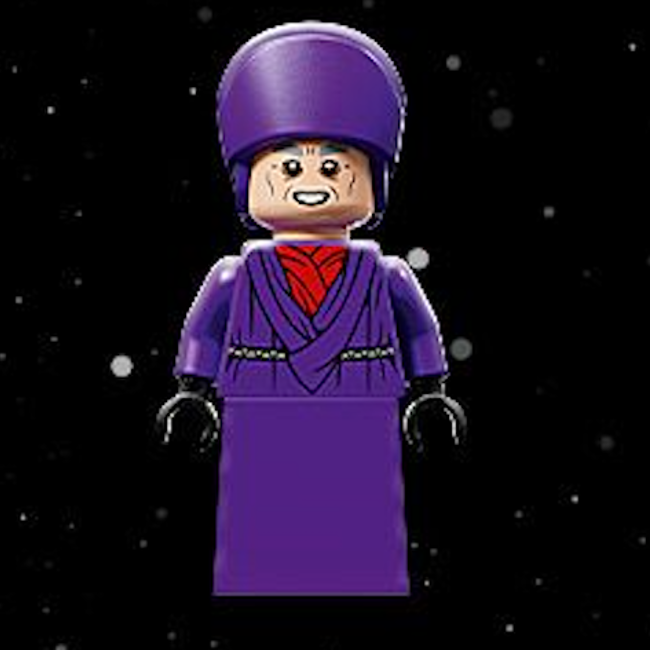 LEGO Star Wars 75419 Todesstern-Minifigur: Imperialer Würdenträger