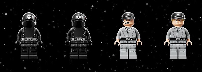 LEGO Star Wars 75419 Death Star Imperial crew