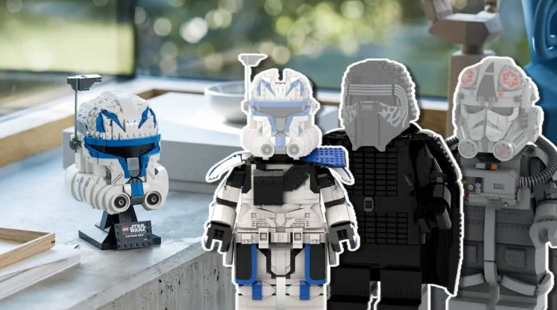 LEGO Star Wars Helme nach Maßanfertigung im Fokus