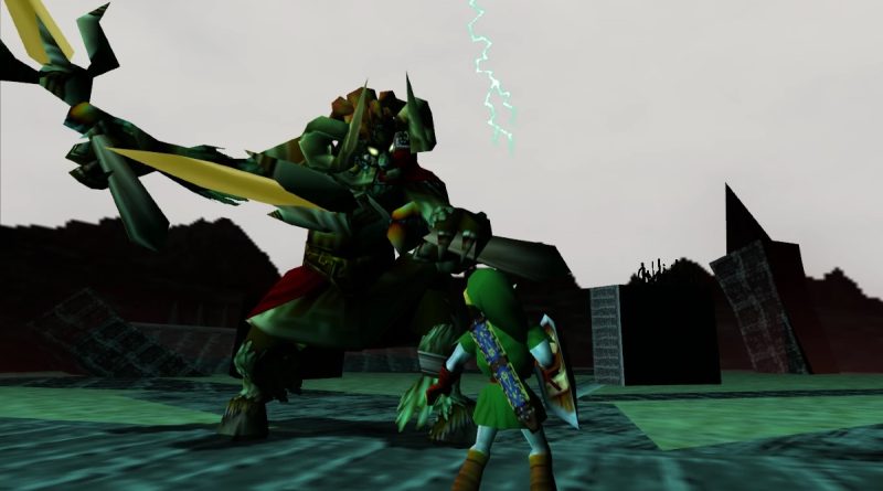 The Legend of Zelda Ocarine of Time Ganon battle featured