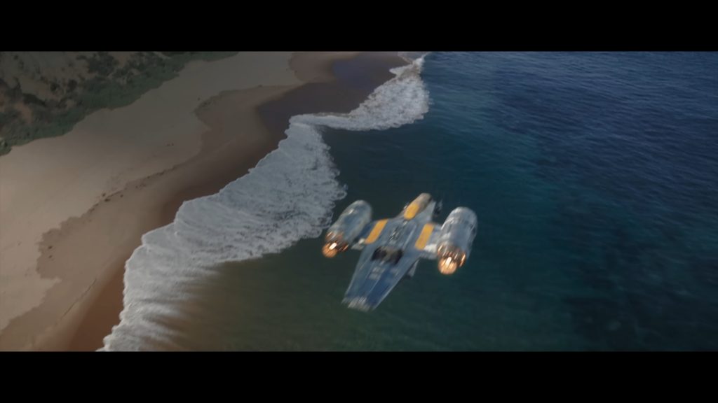 Screenshot 1 aus dem offiziellen Trailer zu „The Mandalorian“ und Grogu (1024x576)