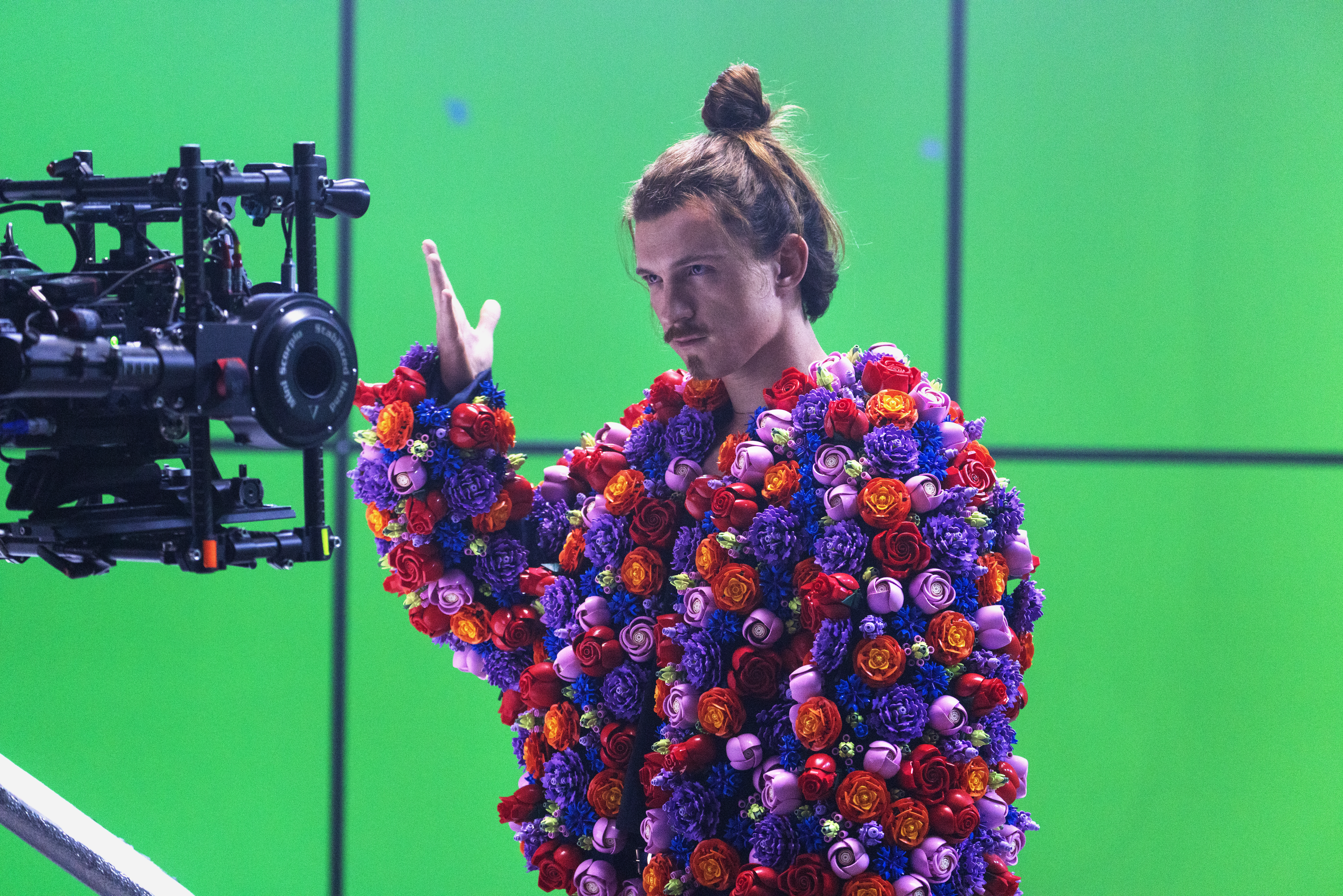 Tom Holland behind the scenes in new short film by the LEGO Group