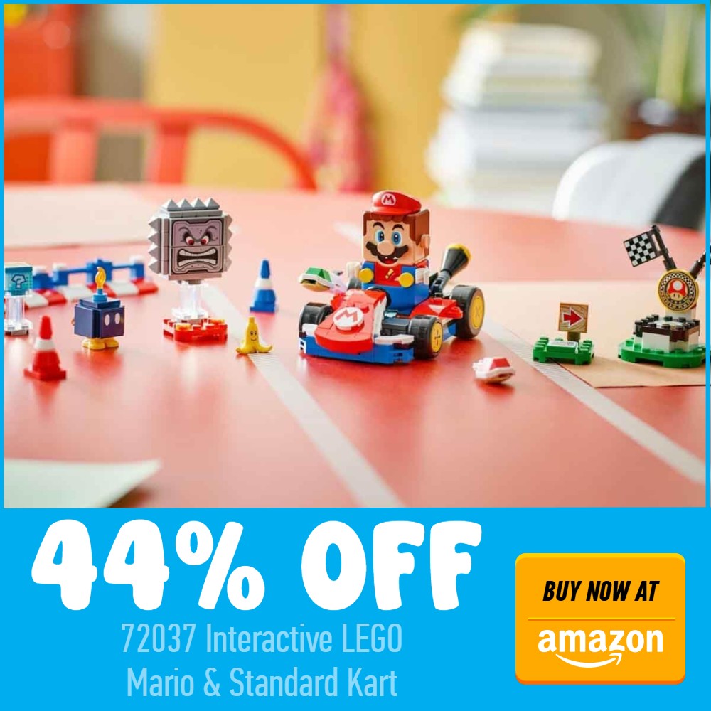 lego mario 44 off 72037 amazon deal card blue
