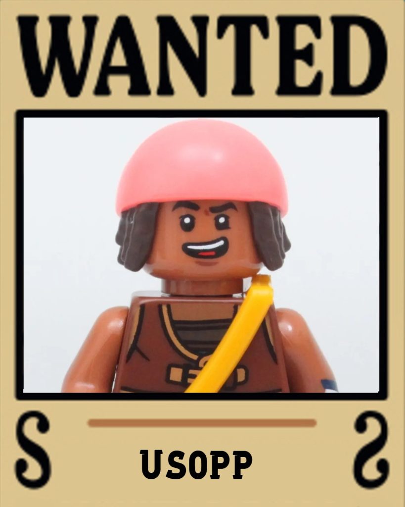 lego one piece usopp wanted poster brick fanatics review 819x1024