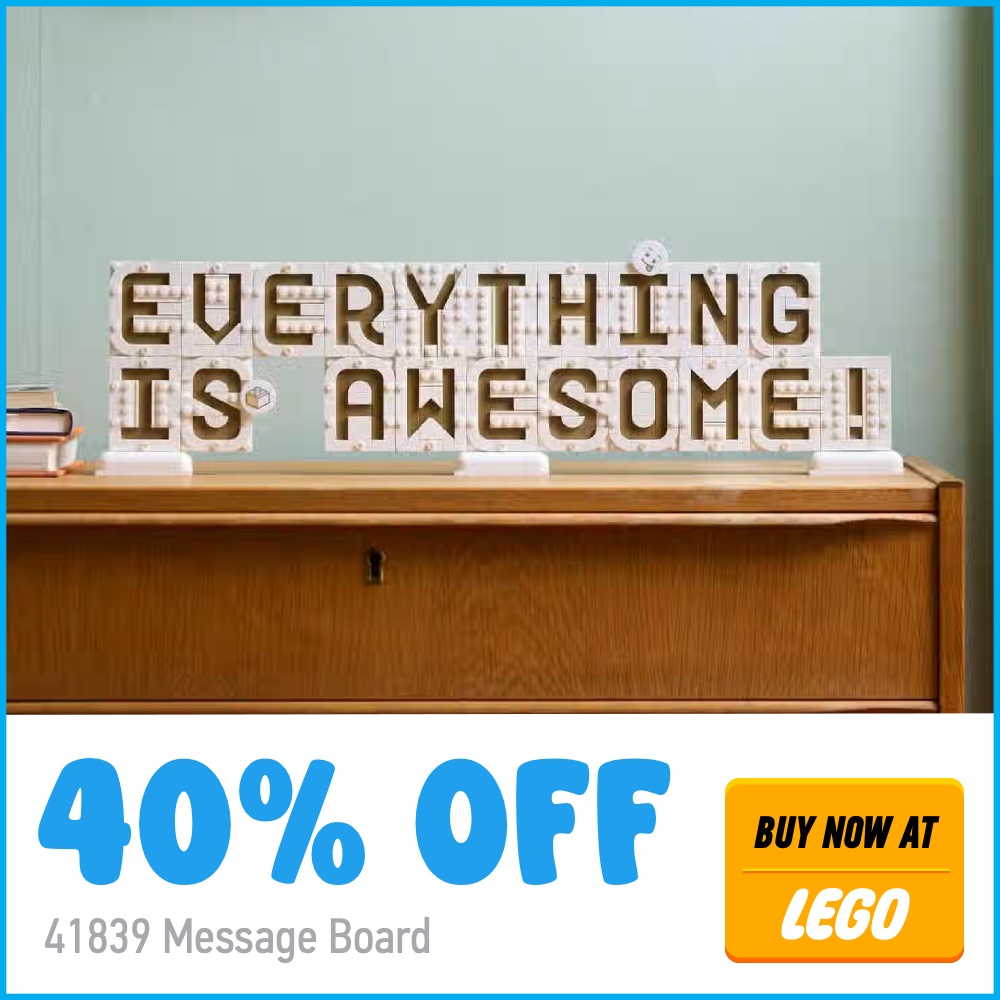41839 LEGO CTA DEAL SQUARE WHITE
