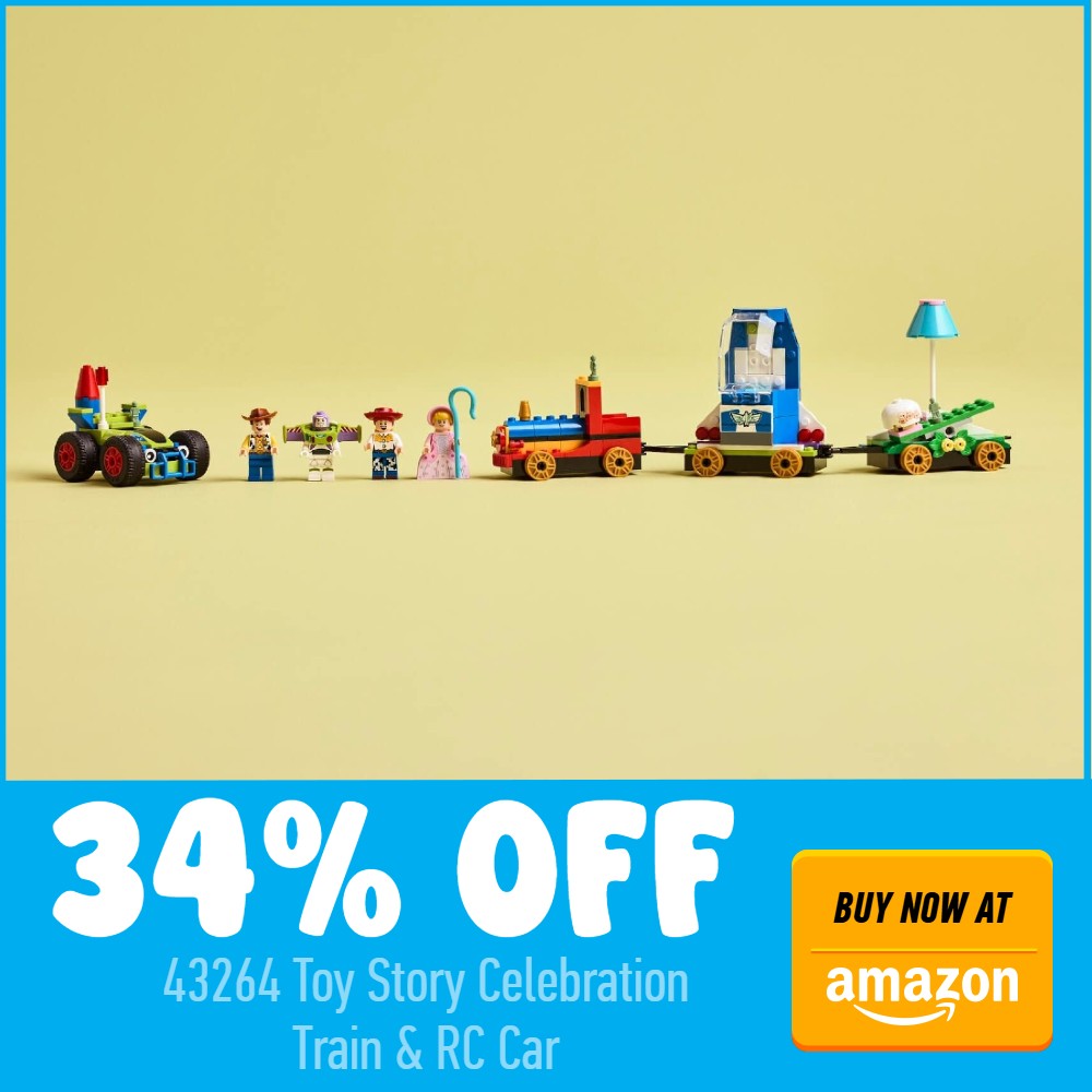 43264 34 off amazon deal card lego disney blue