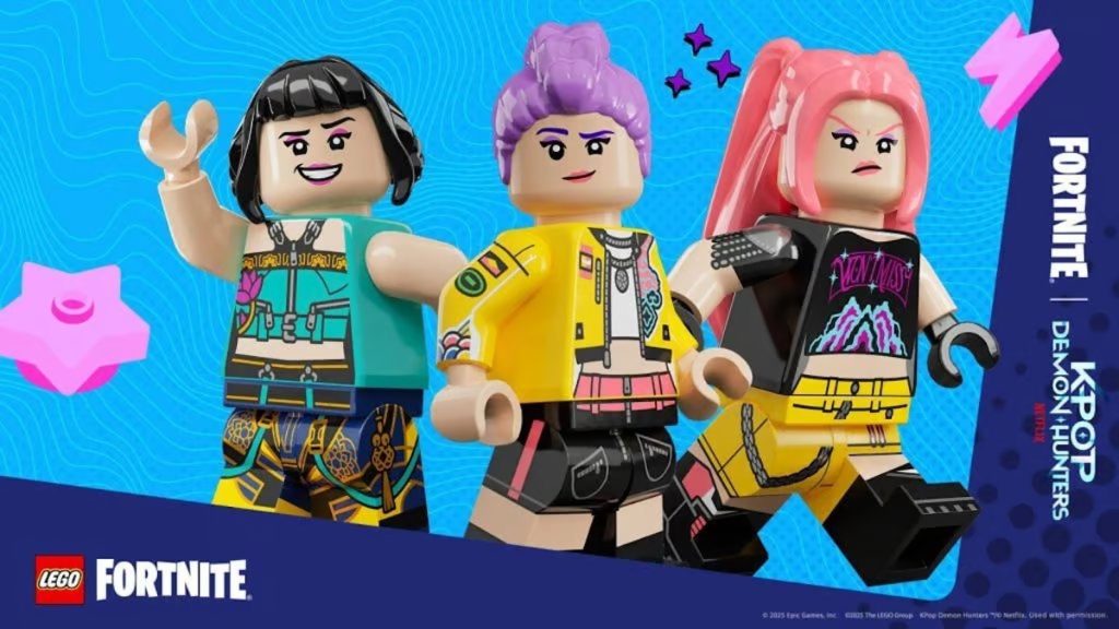 Kpop Demon Hunters in LEGO Fortnite 1024x576