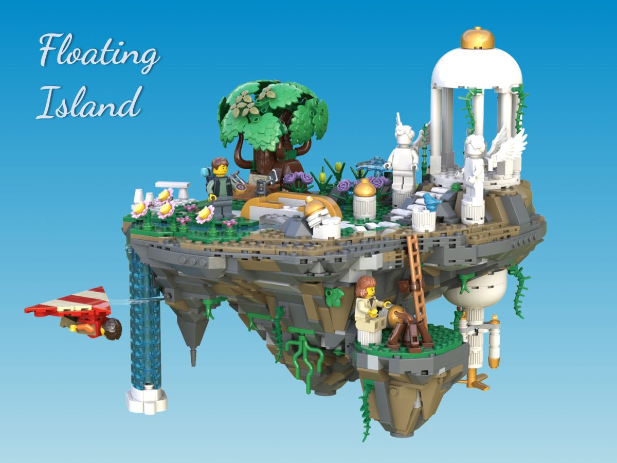 LEGO BrickLink Series 9 Floating Island 1200x900