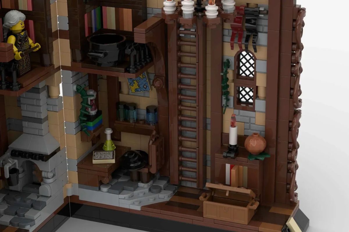 LEGO Ideas Die Hexenwerkstatt Buchnische 4 1200x800