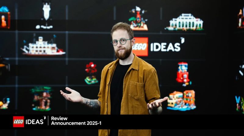 LEGO Ideas first 2025 review announcement header
