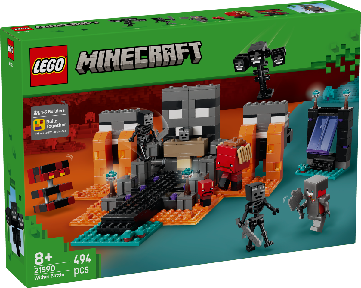 LEGO Minecraft 21590 Wither Battle Boxvorderseite 1200x960
