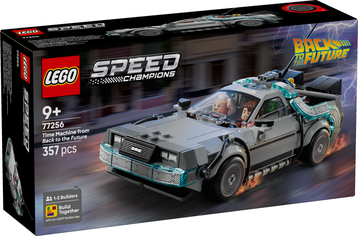 LEGO Speed Champions 77256 Zeitmaschine aus Zurück in die Zukunft 1 1200x792