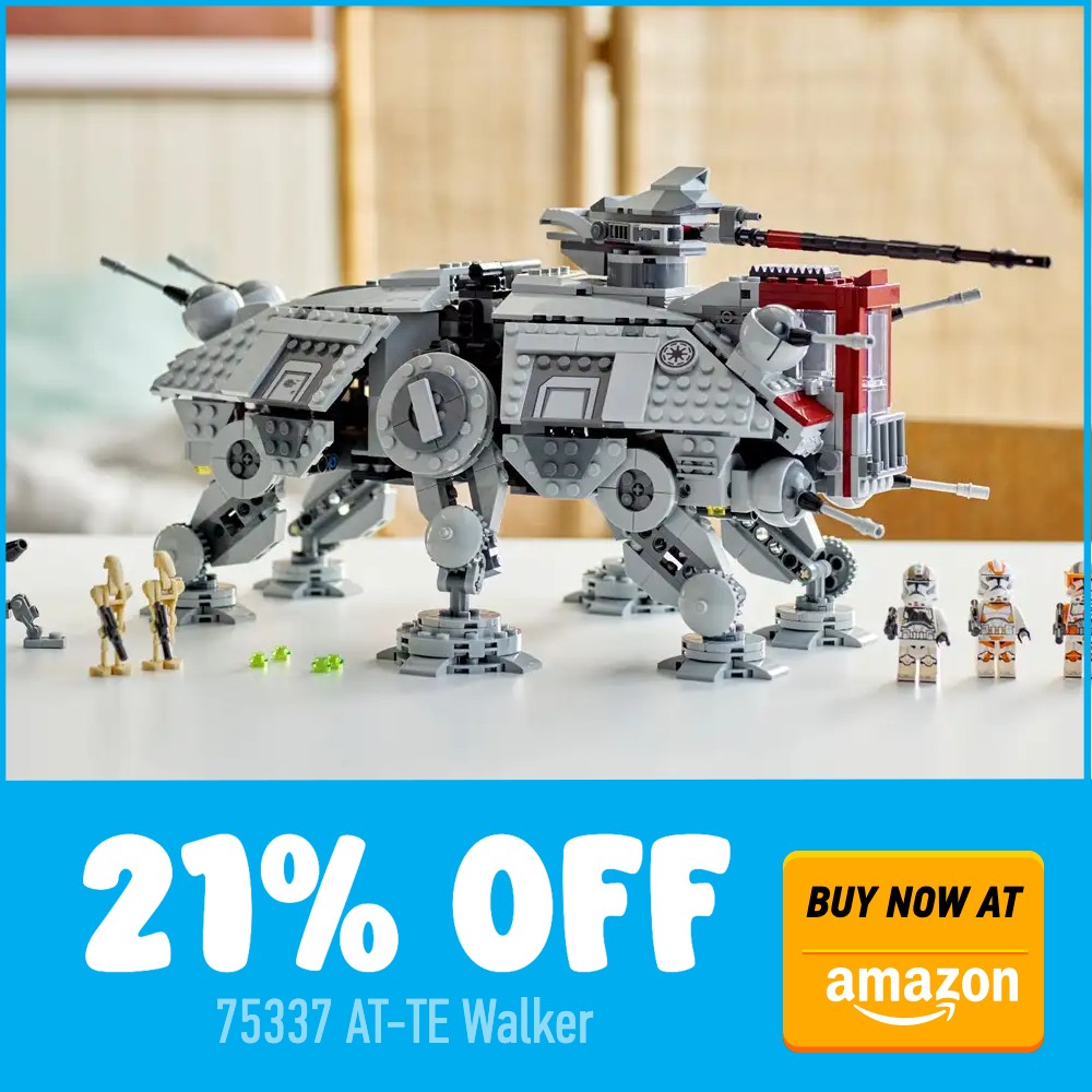 LEGO Star Wars 75337 Amazon deal card