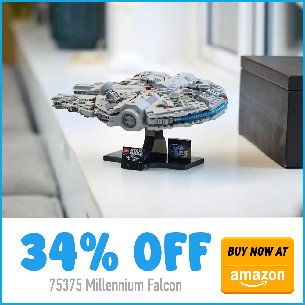 LEGO Star Wars 75375 Amazon deal card