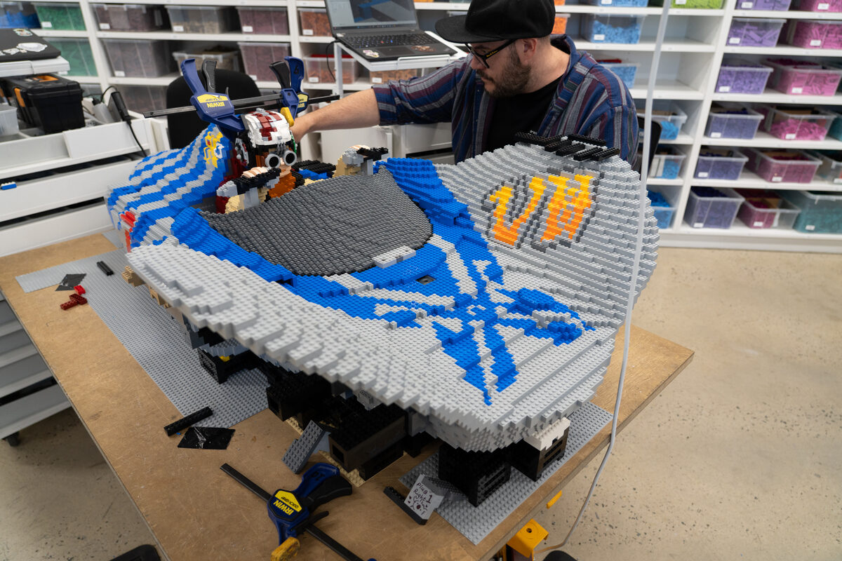 LEGO Star Wars Ausstellung Anakains Podracer 1
