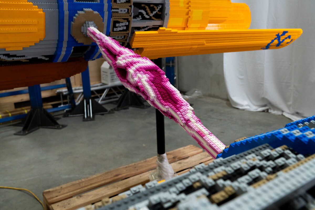 LEGO Star Wars Ausstellung Anakains Podracer 3