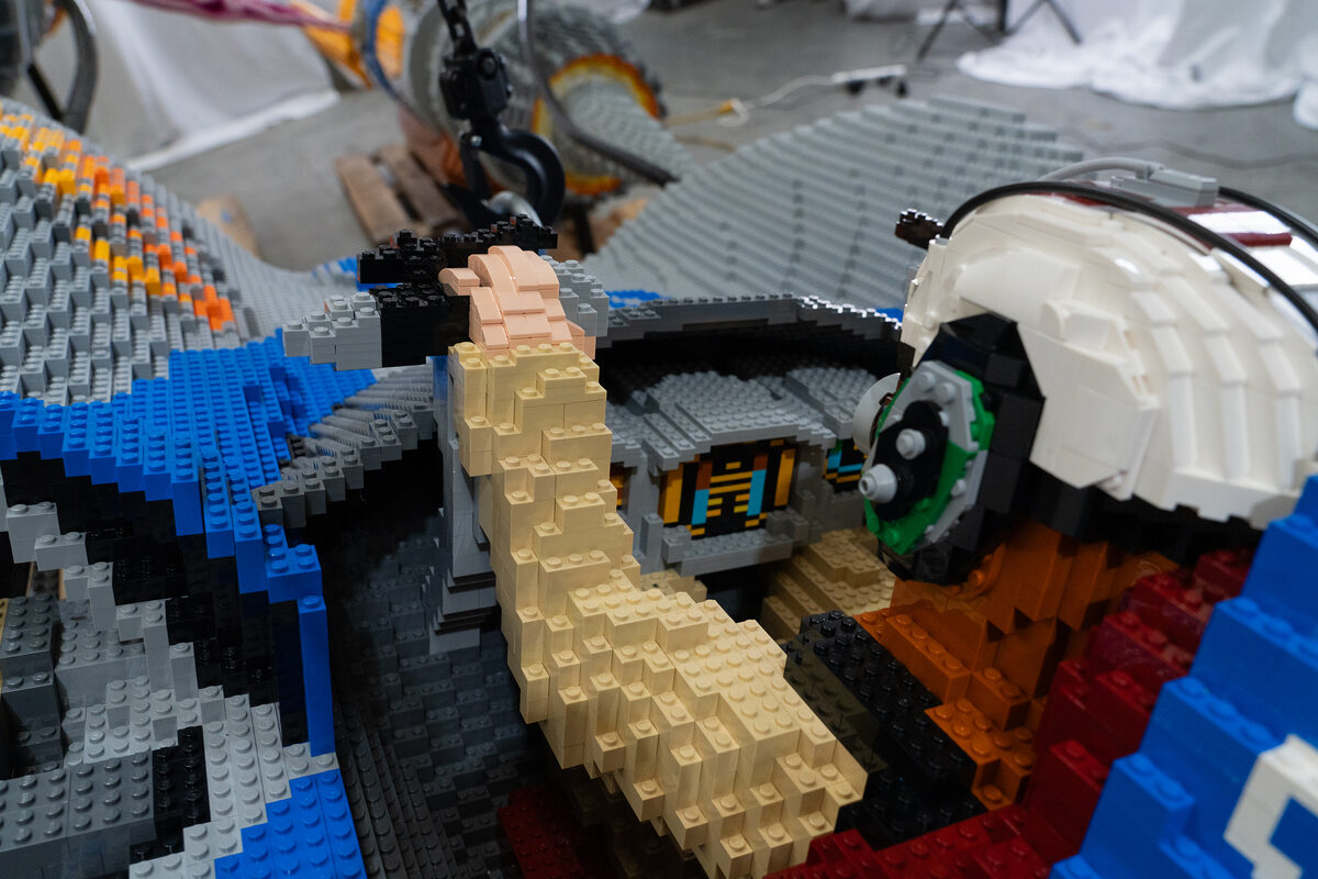 LEGO Star Wars Ausstellung Anakains Podracer 4