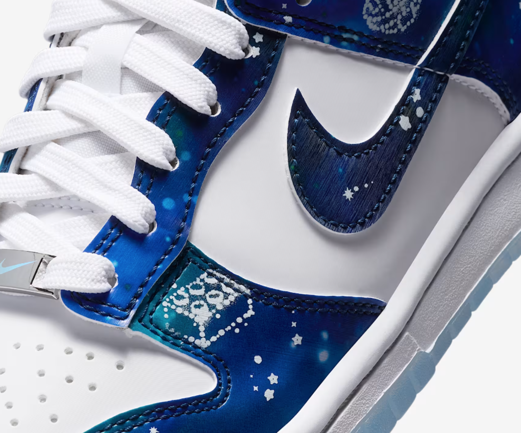 galaxy nike dunks