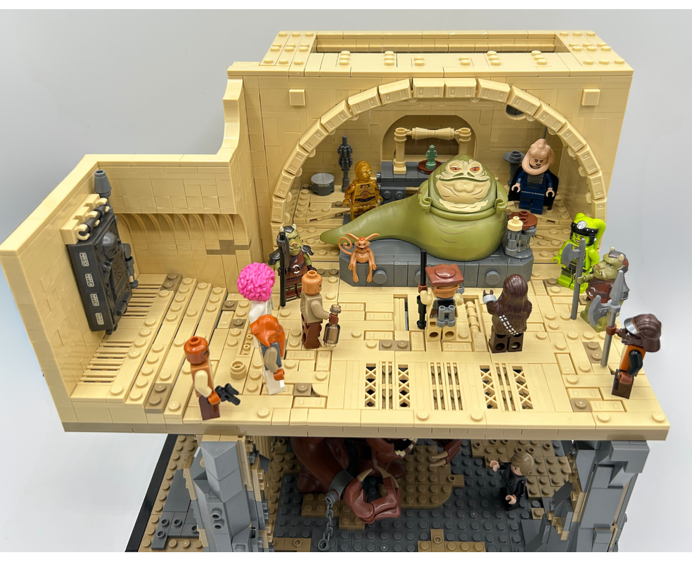 The ultimate LEGO Jabba's Palace is hidden in Notre-Dame