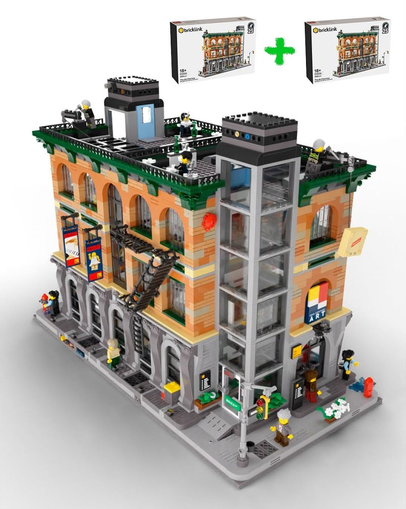 brickester bricklink series 6 art factory two copies 3 816x1024