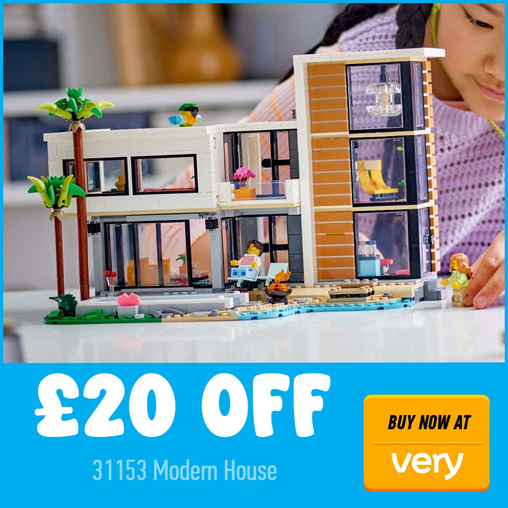 lego 31153 20 off very deal card blue
