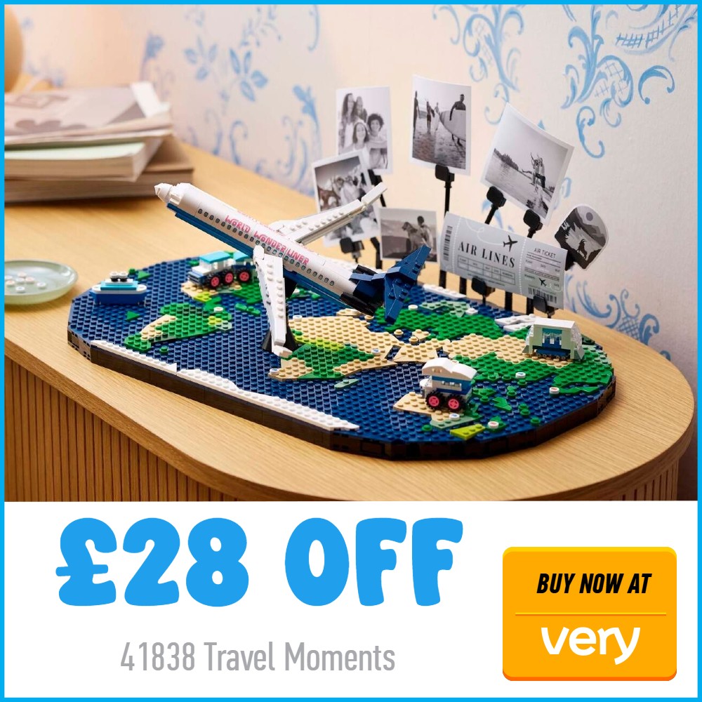 lego 41838 travel moments 28 off very deal card white