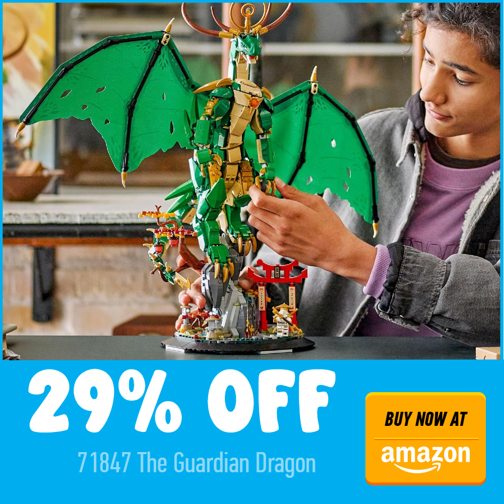 LEGO Ninjago 71847, 29 % Rabatt mit Amazon-Gutscheinkarte, blau