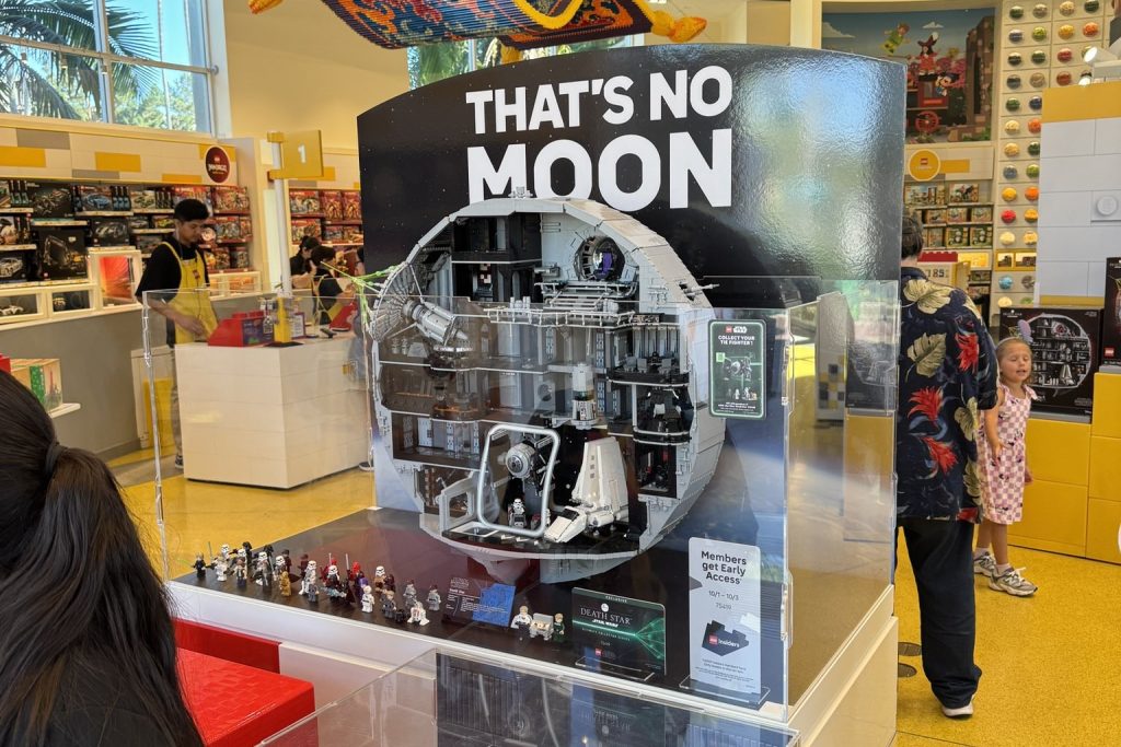 lego death star disneyland store laughing place 1024x683