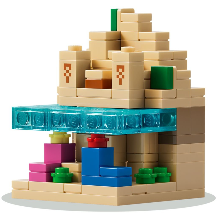 Lego Minecraft 21589 Wüstentempel